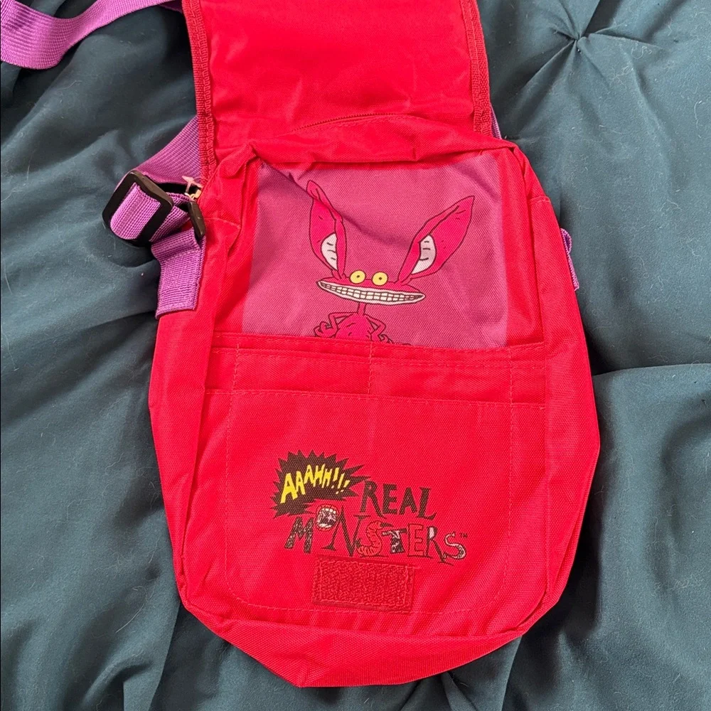 Aaahh! Real Monsters Messenger Bag NWT